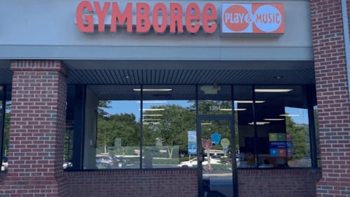 Gymboree Play & Music offers a colorful indoor play area for children in Columbus.