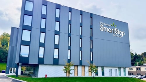 SmartStop Self Storage exterior storefront at 885 Bd Charest O in Québec, QC