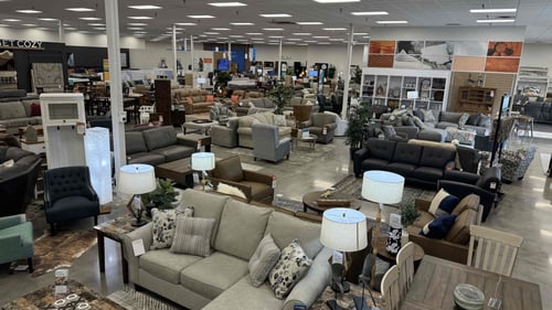 Dundas Northfield Slumberland Furniture interior 2