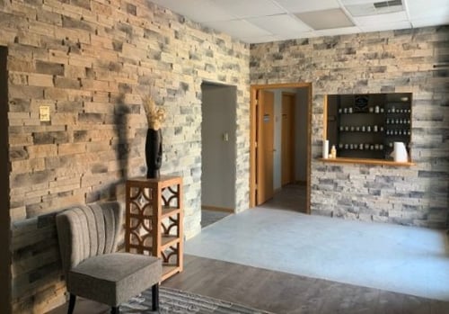 ABG Masonry customer Tranquil Times Wellness Entryway