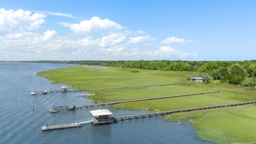 Deep water access located on James Island in Charleston, SC