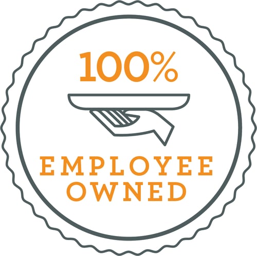 100% Employee Owned logo for Newport Restaurant Group