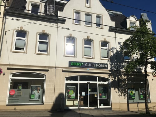 Außenaufnahme vom GEERS Fachgeschäft