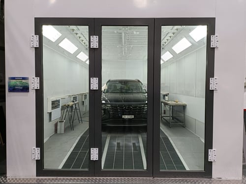 neue Lackierkabine