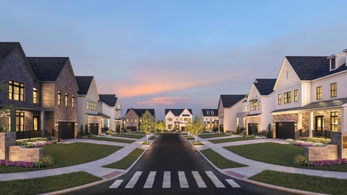 The Grove at Dominion Hills community entrance