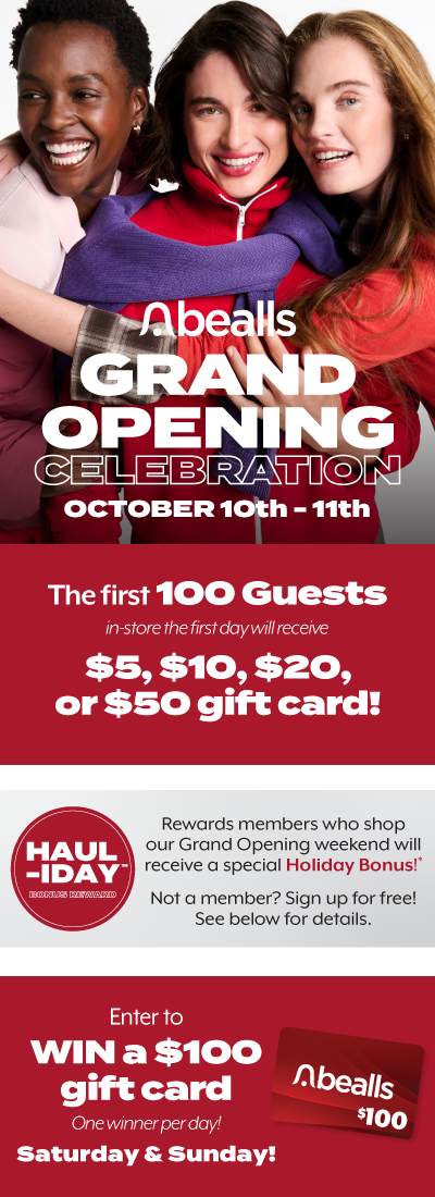 Grand Opening of bealls in Salem, IN!