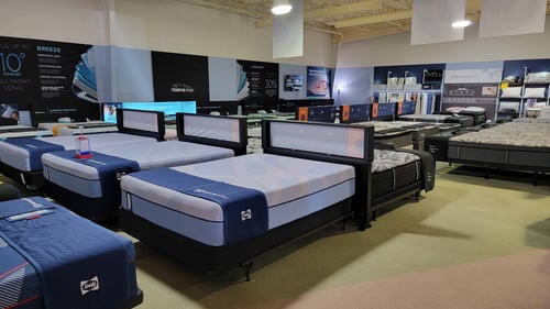 Kearney Slumberland Furniture mattress section
