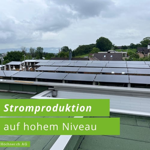 PV-Anlage Stromproduktion