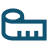 measuring tape icon