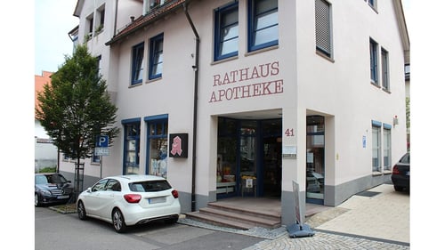 Aussenansicht der Rathaus-Apotheke