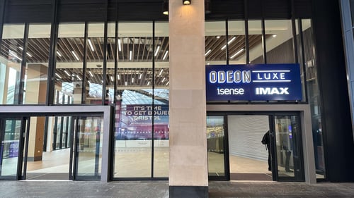 ODEON Luxe Bristol exterior sign