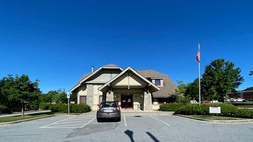First Bank Fletcher branch exterior.