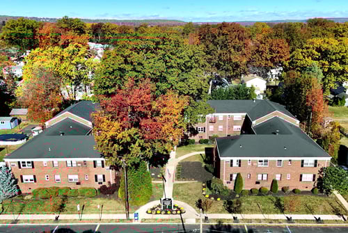 Aerial View at Garwood Gardens Apartments, Garwood, NJ, 07027