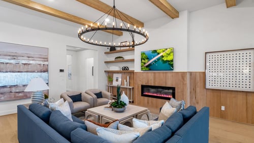 Thoughtfully designed living areas