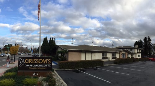 Store front Grissom's Chapel & Mortuary
267 E Lewelling Blvd, San Lorenzo, CA 94580