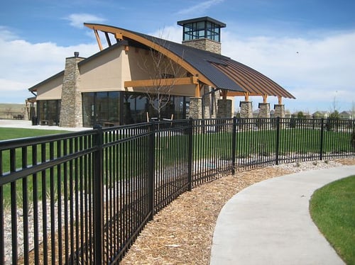 Commercial Ornamental Fence