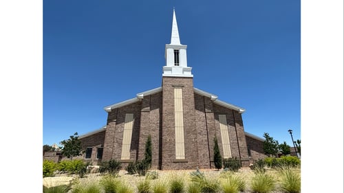 brown brick building
