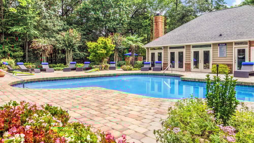 Pool at Camden Touchstone Apartments in Charlotte, NC