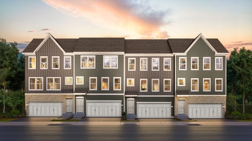 New construction homes in Philadelphia, PA at Neshaminy Springs by Pulte Homes.