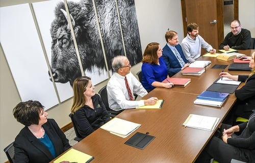 Ohnstad Twichell, P.C team photo