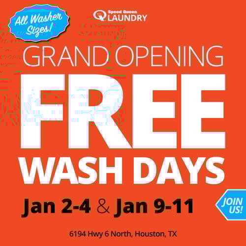 Free Wash Weekends—Jan. 2-4 & Jan. 9-11