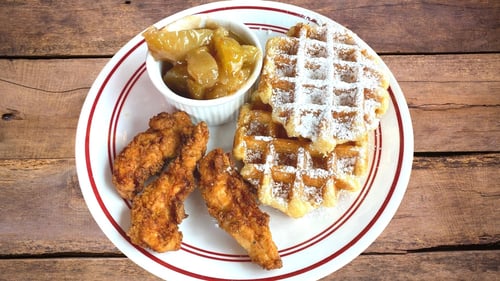 Elvira's Cafe - Chicken and Waffles