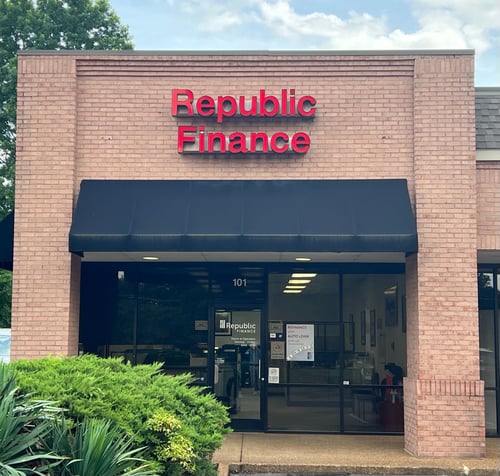 Kirby Witten Rd, TN Republic Finance Branch