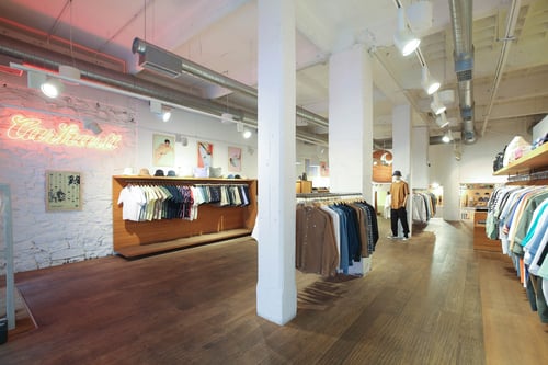 Carhartt WIP Store Bilbao interior