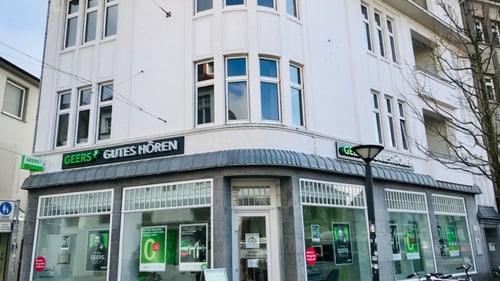 Außenaufnahme vom GEERS Fachgeschäft