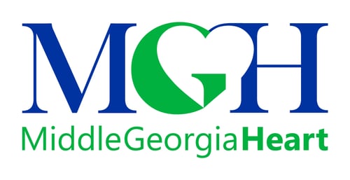 Middle GA heart logo.