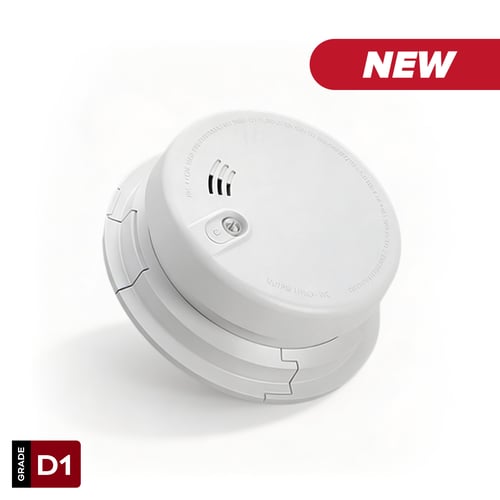 Interconnectable SENTRY Mains Smoke Alarm with Rechargeable Lithium Back‑Up