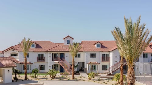 Property exterior at The Villas at Ellis Manor in Fresno, CA 93720