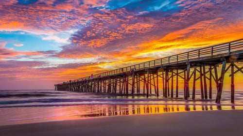 Sunrise at Flagler Beach