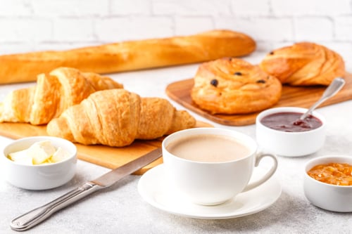 Enjoy breakfast at our hotel