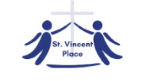 St Vincent Place Food Bank logo.
