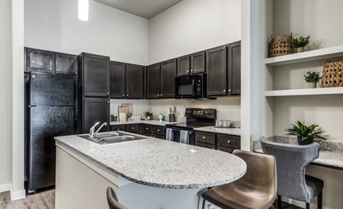 Kitchen at Boerne Livin, an Active Senior Community 62+, Texas