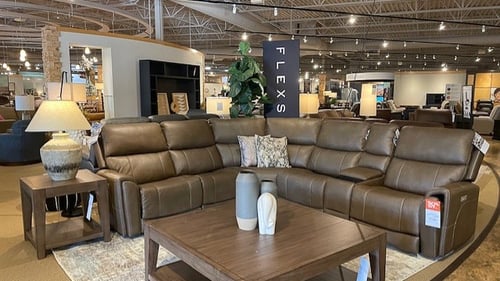 Des Moines Ankeny Slumberland Furniture sectional