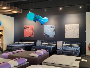 Slumberland Mattress Plus Springfield, MO Grand Opening Stearns & Foster Showfloor image