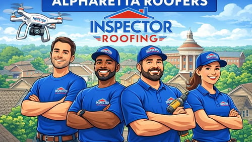 Inspector Roofing team serving Alpharetta Georgia homes and properties
