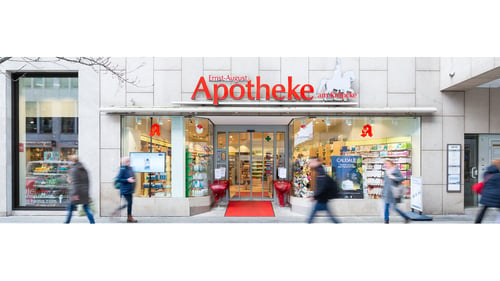 Aussenansicht der Ernst-August-Apotheke am Kröpcke