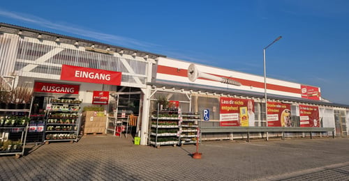 Außenansicht Sonderpreis Baumarkt, Carl-Zeiss-Straße 3 in Mitterteich