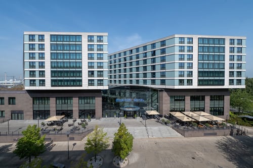 Außenansicht vom Maritim Hotel Düsseldorf