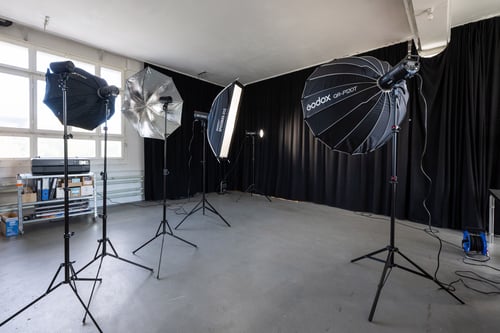 Fotostudio, Fotoshooting