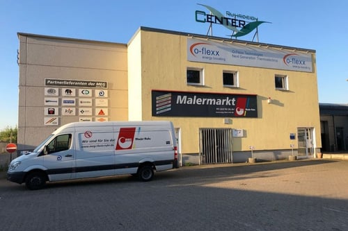 Standortbild MEGA eG Duisburg, Unternehmensbereich MEG Rhein-Ruhr, Großhandel für Maler, Bodenleger und Stuckateure