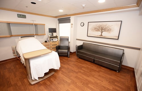 Upon arrival to the Women's Center, you will be placed in one of our state-of-the-art labor and delivery rooms. You will remain in this room until after the birth of your baby.