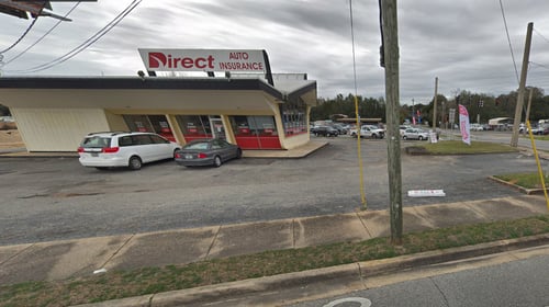 Direct Auto Insurance storefront located at  4499 N Palafox St, Pensacola
