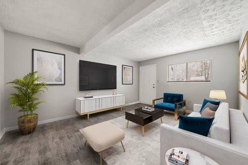 Living Area at Balfour Forest Apartments in Marietta, GA