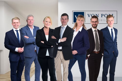 Teambild VON POLL IMMOBILIEN Rendsburg