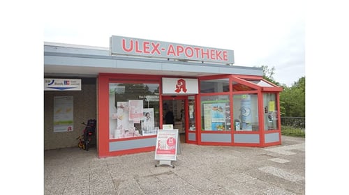 Aussenansicht der Ulex-Apotheke