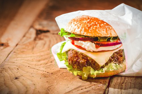 Trackside Grill Cheeseburgers at Harrah's Hoosier Park